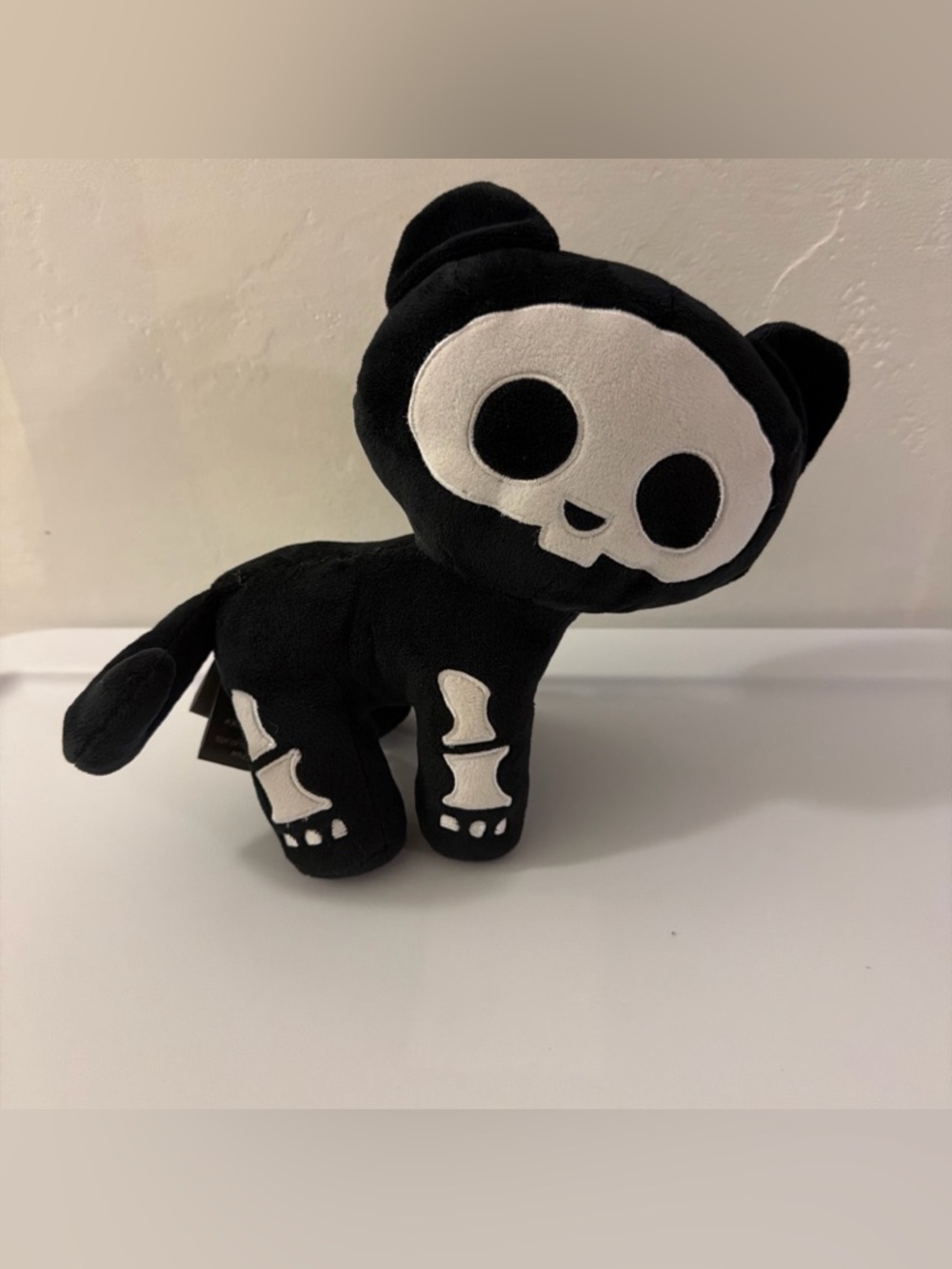 Skelanimals 8" Kit the Cat Standing Kitten Hasbro Plush